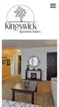 Mobile Screenshot of kingswickapts.com